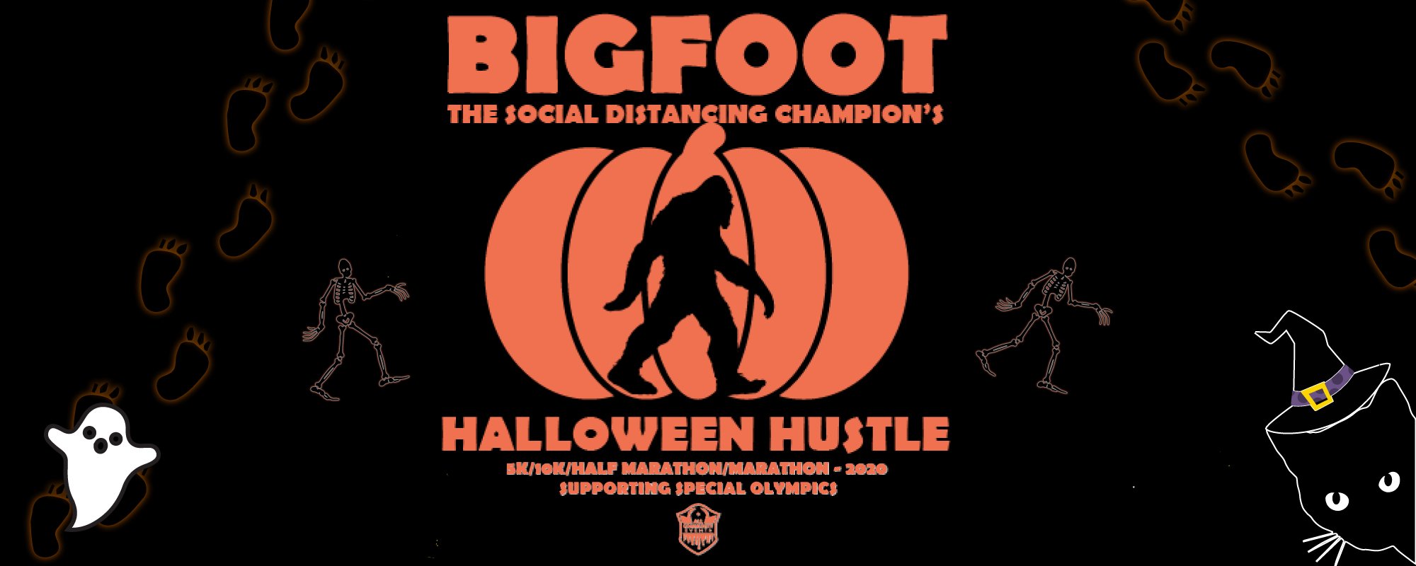 halloween hustle 2020 Bigfoot The Social Distancing Champion S Halloween Hustle halloween hustle 2020