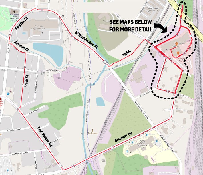 5K Course Map