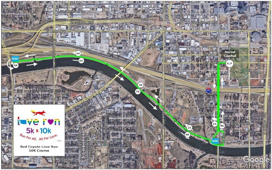 LOVE RUN 5K & 1M FUN RUN - Marietta, OK - Running