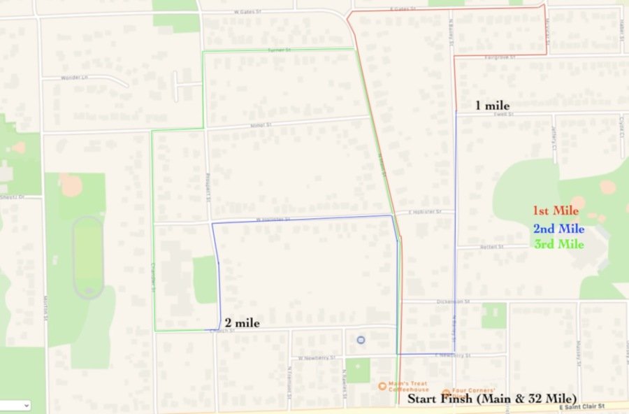 Romeo WinterFest 5K & 1 Mile Course Details