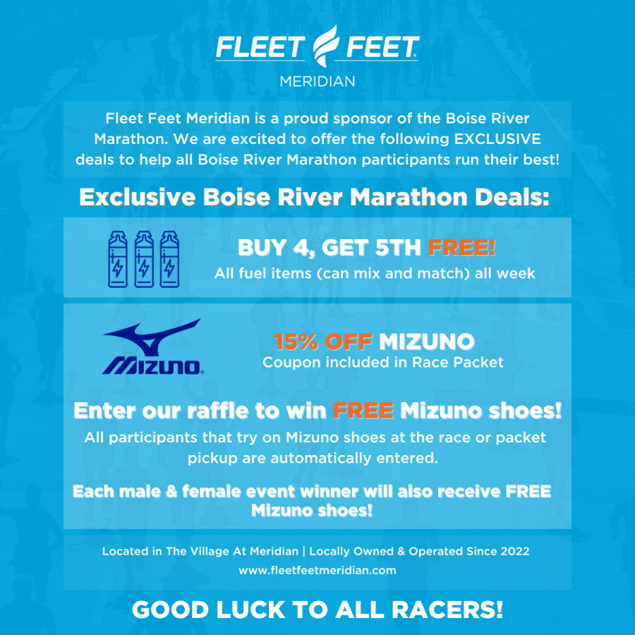 Boise River Marathon Runner's Guide