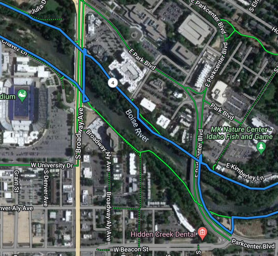 Boise River Marathon Course Maps