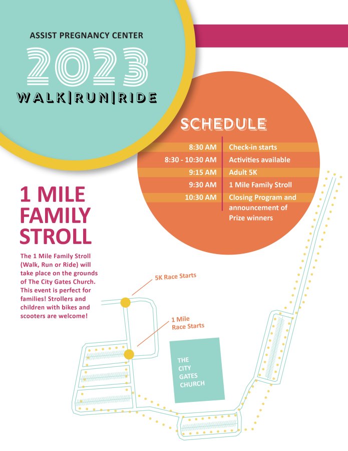 Assist Pregnancy Center's Walk Run Ride for Life
