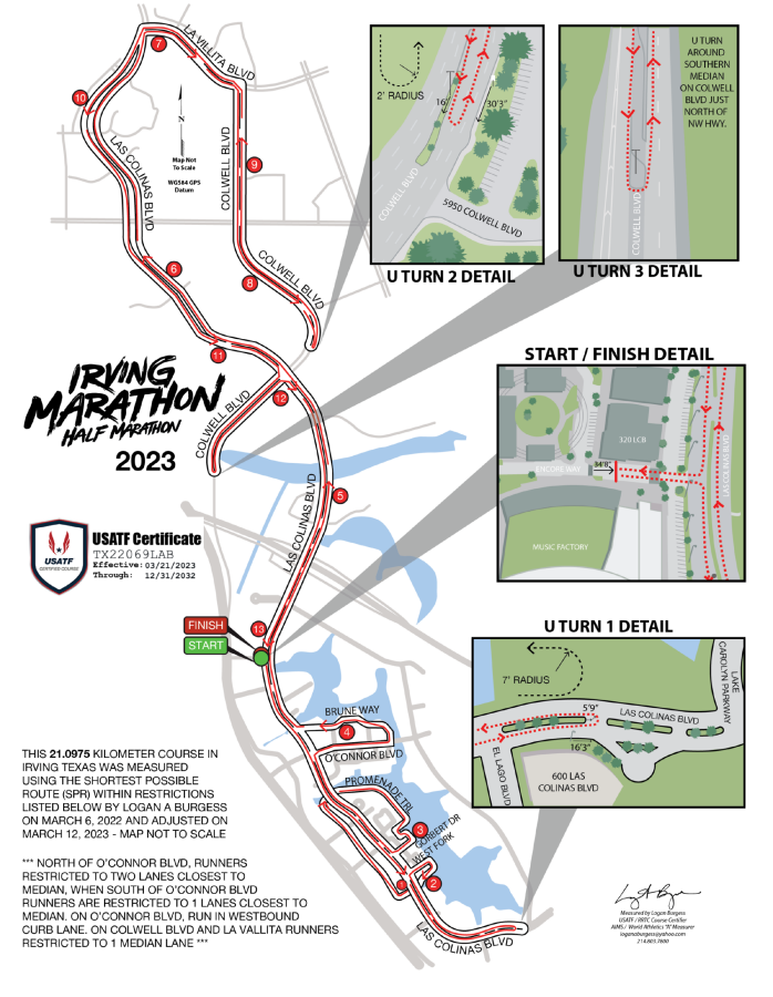 Irving Marathon Maps