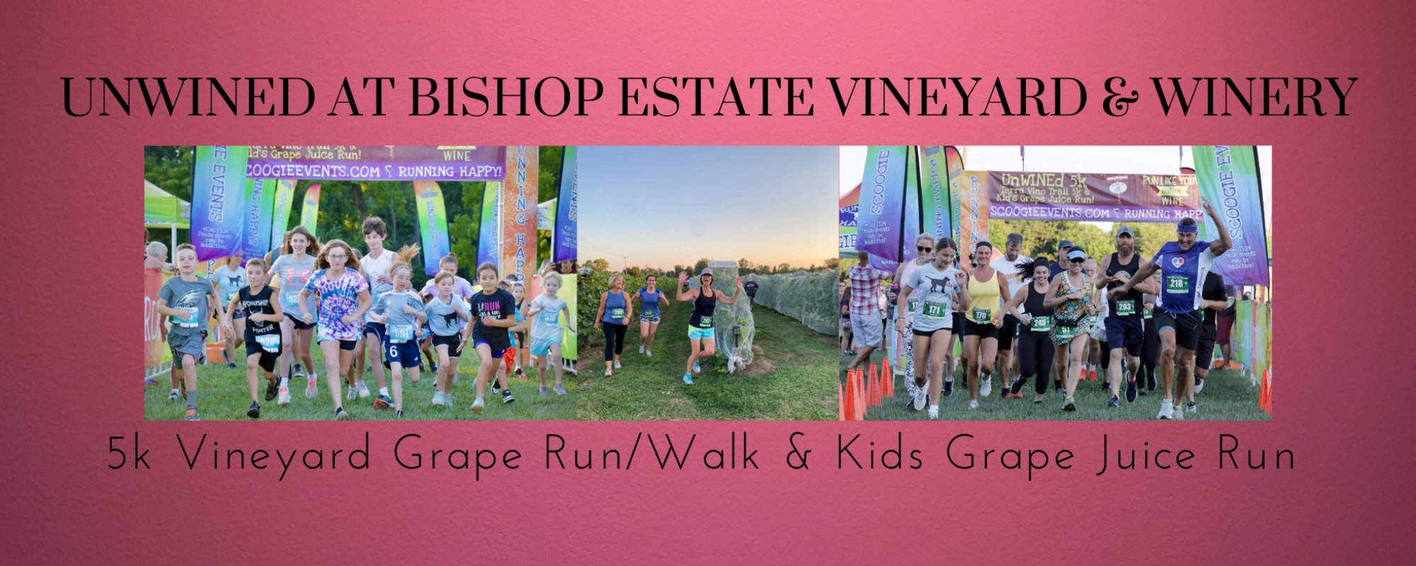 UnWINEd at Estate Vineyard & Winery Untimed 5k Vineyard Run