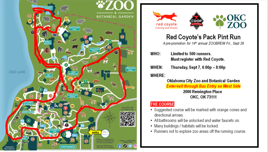 OKC Zoo Pack Pint Run