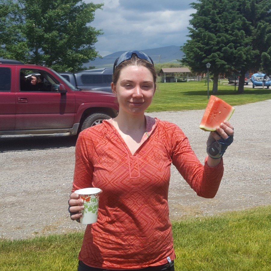 Mag at Watermelon Stop