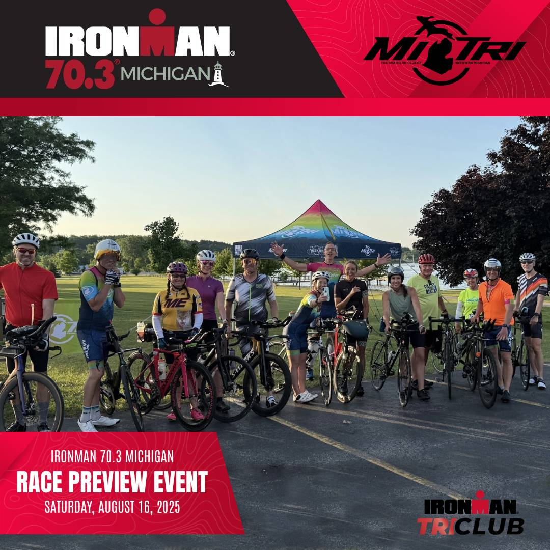 August 2025 IRONMAN 70.3 MI Preview Ride & Brick