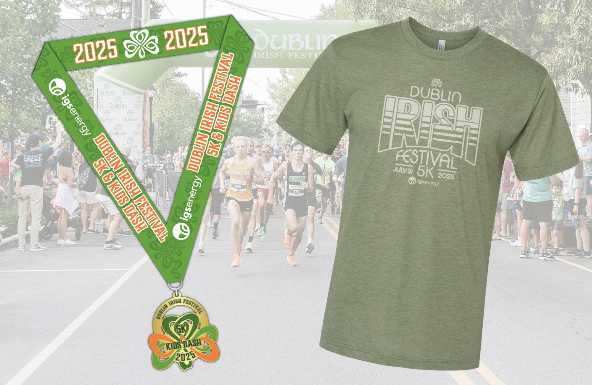 2025 race shirt and medal