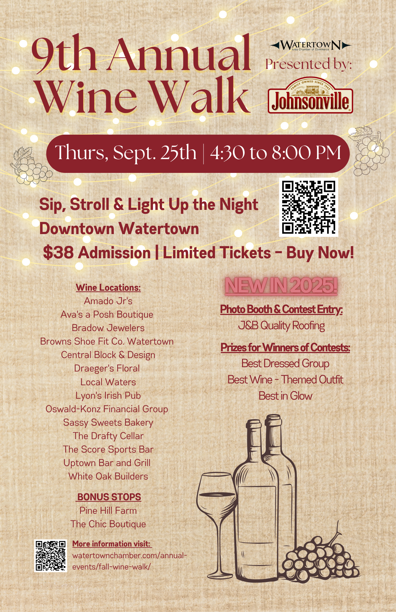 Wine Walk Flyer