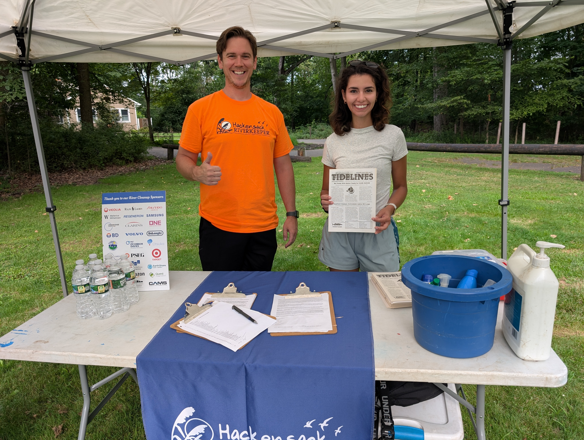 Welcome to the clean up event photo