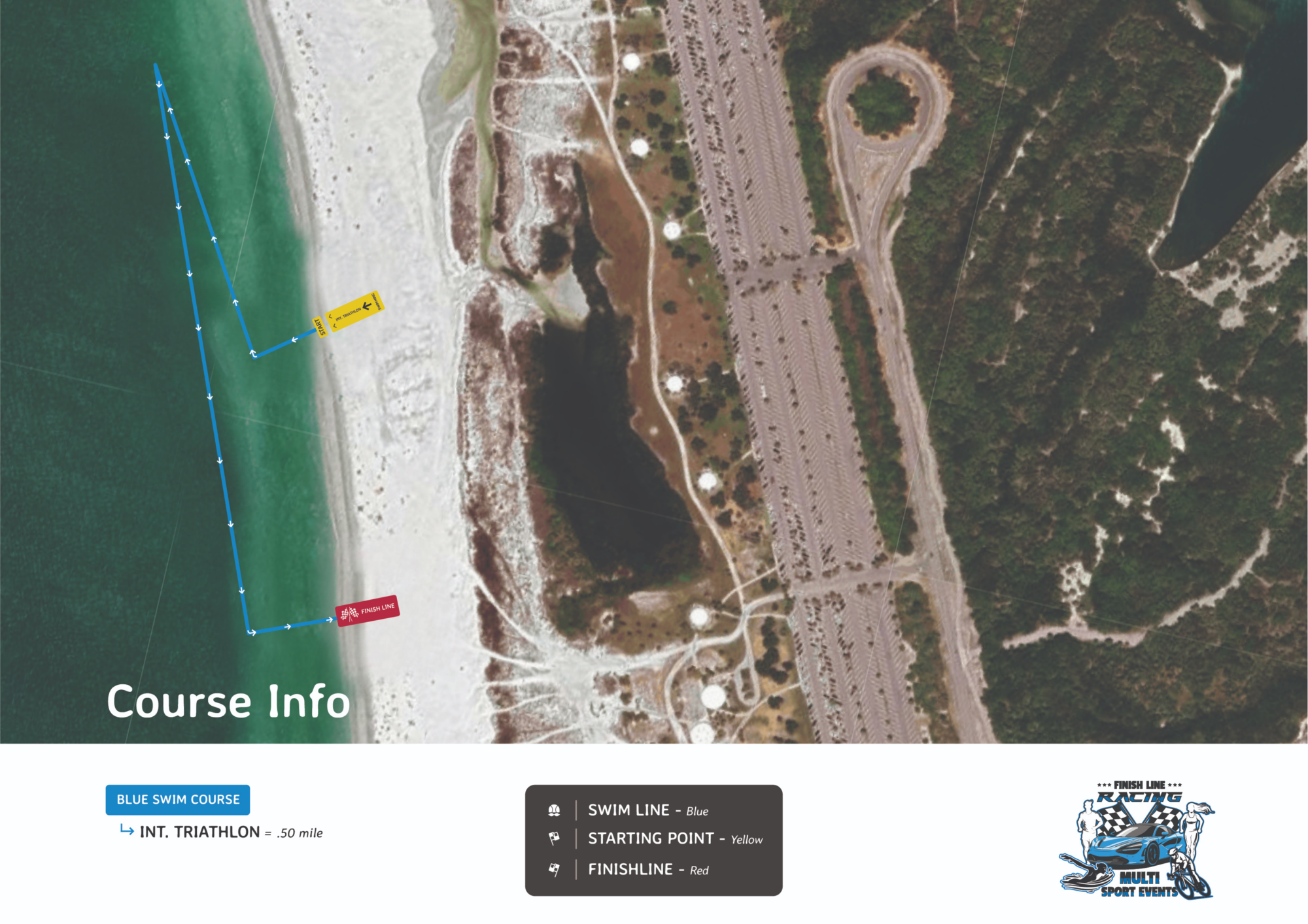 Int. Triathlon Swim Course 1500 Meters