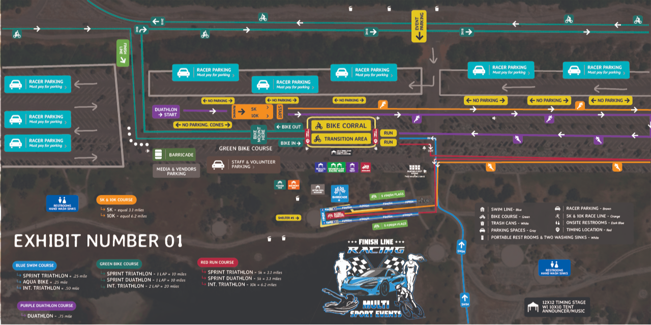 Main Map - Start & Finish ALL
