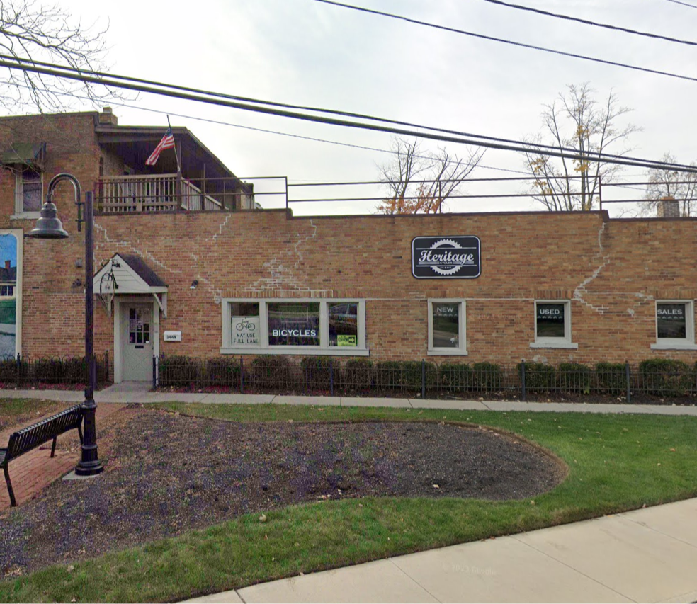 Heritage Cycles storefront