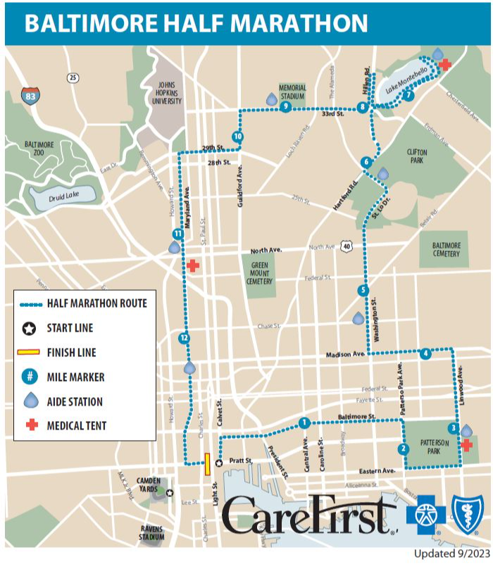 Half Marathon Map Updated Sept2023