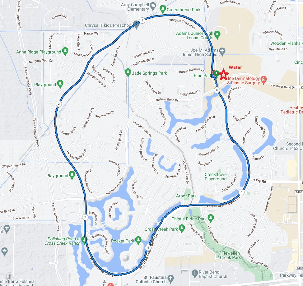 CCR loop - 6 miles