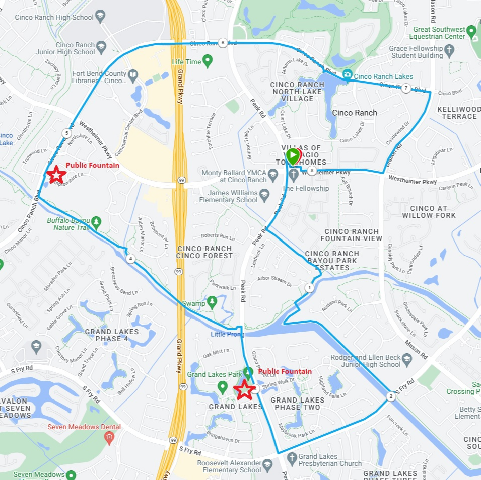 GTRC - 8 miles (easy route)