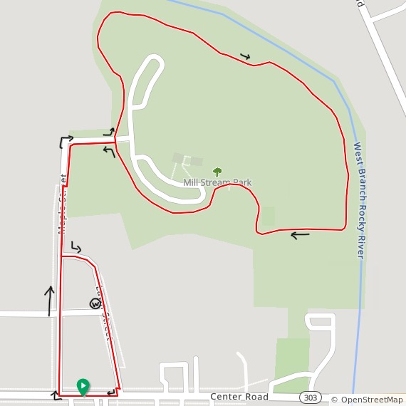 Fun Walk course