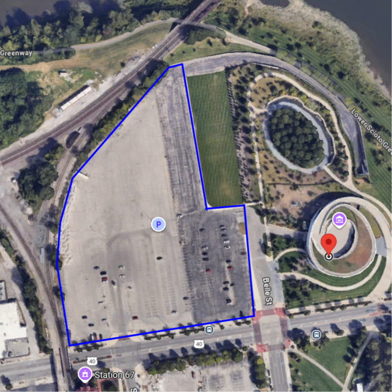 Veterans Memorial parking