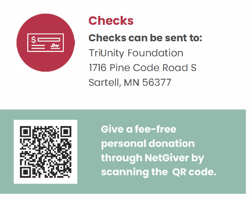 Ways to donate