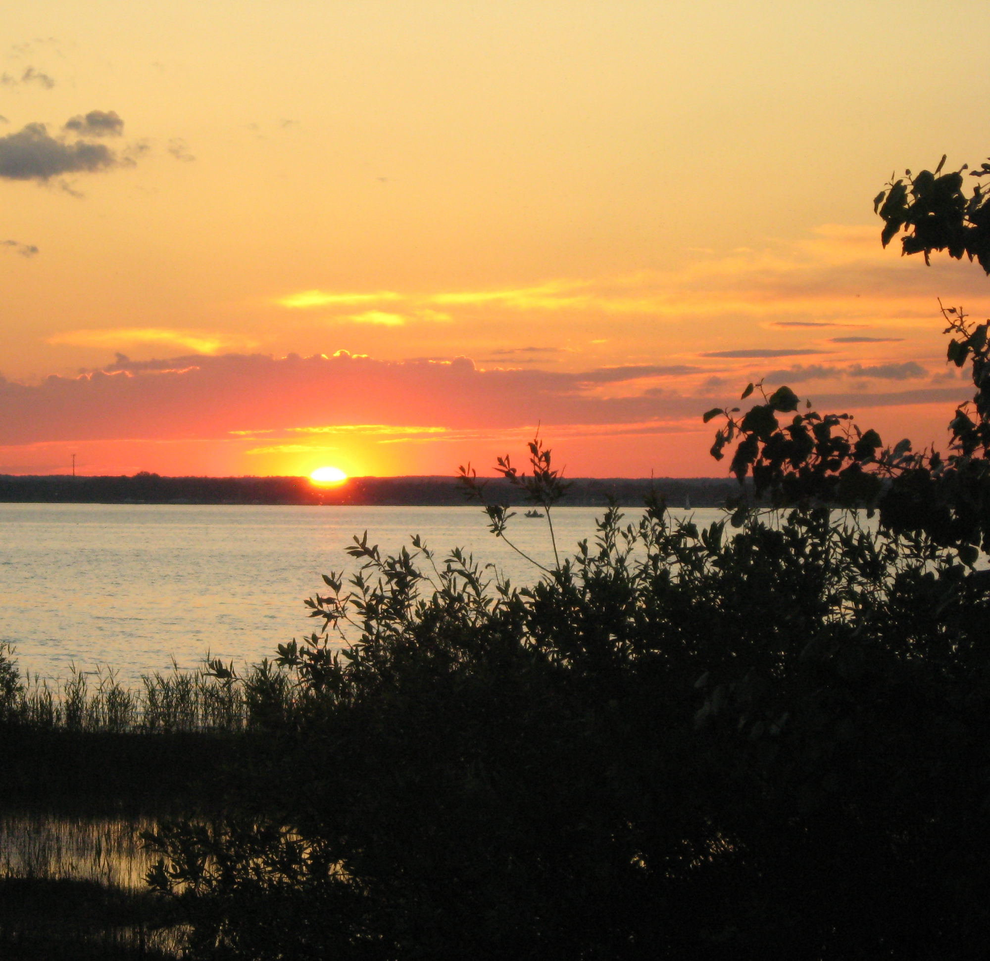 Sunrise over Tawas City
