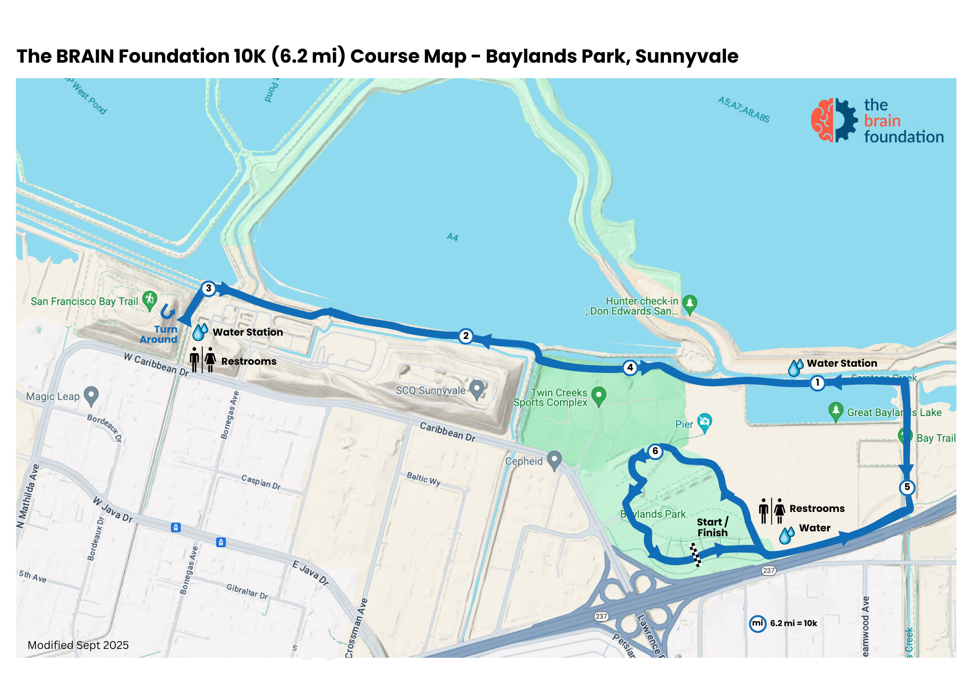 10K Course Map Revised