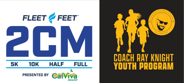 Logo for Two Cities Marathon and Coach Ray Knight Youth Program