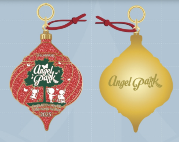 2025 5k Finisher Medal (Doubles as an ornament)