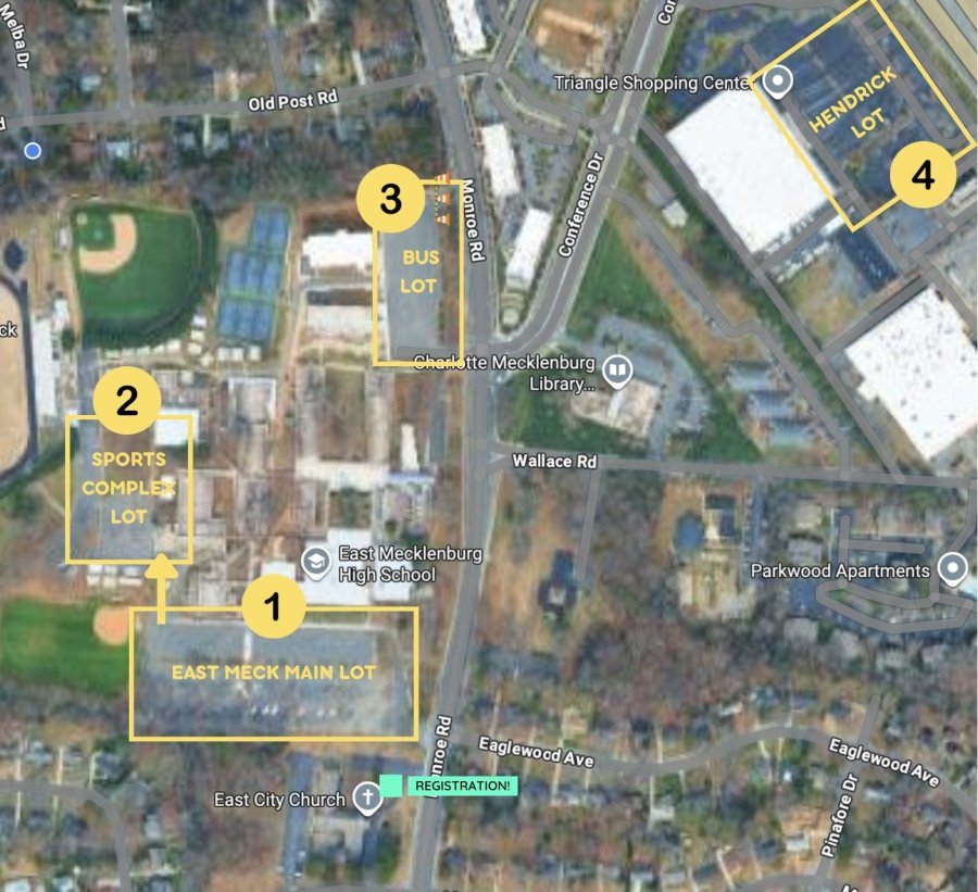 Parking map