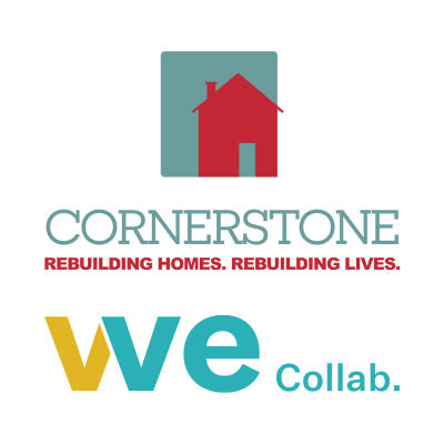 Cornerstone CDC and WeCollab logos
