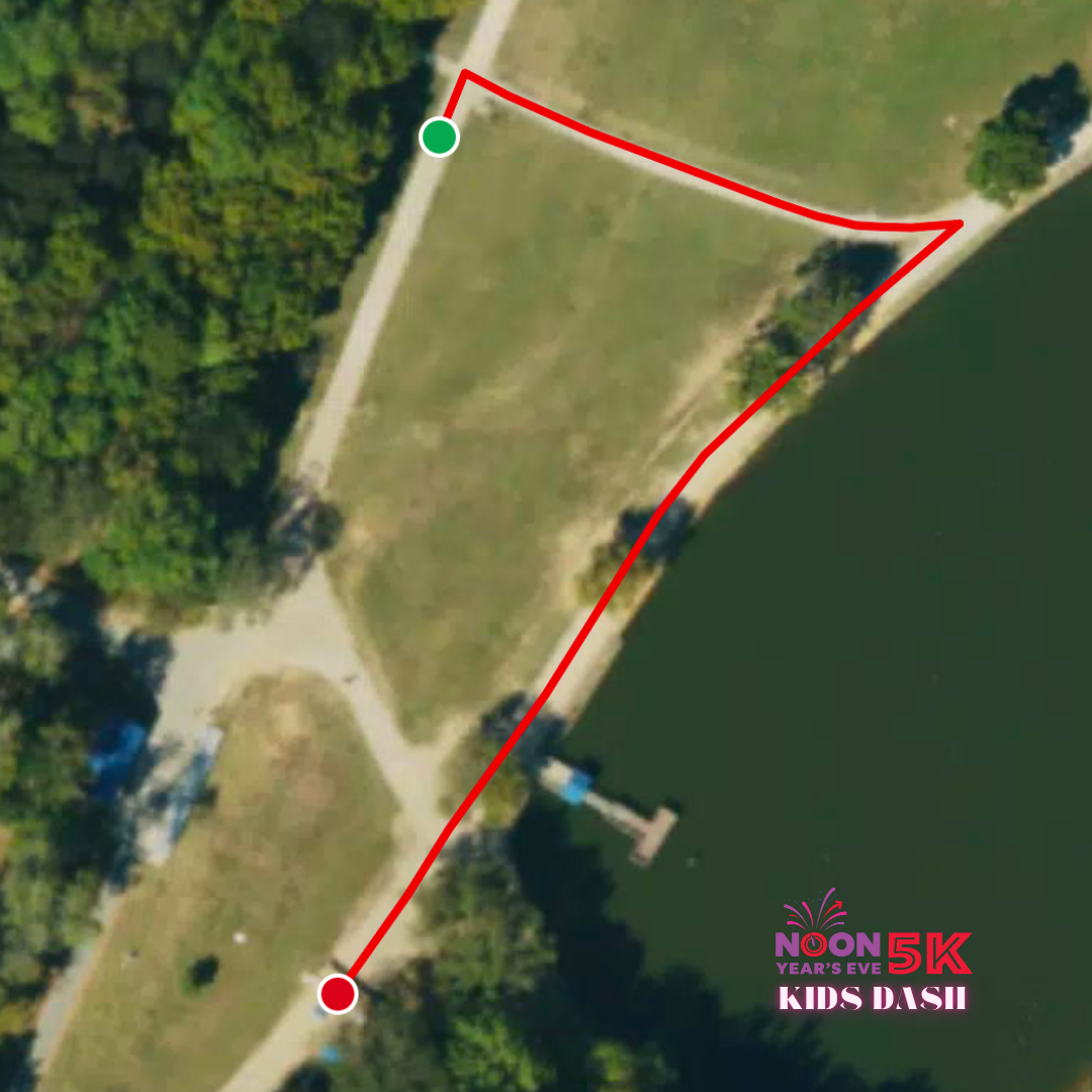 Noon Year's Eve Kids Dash Course