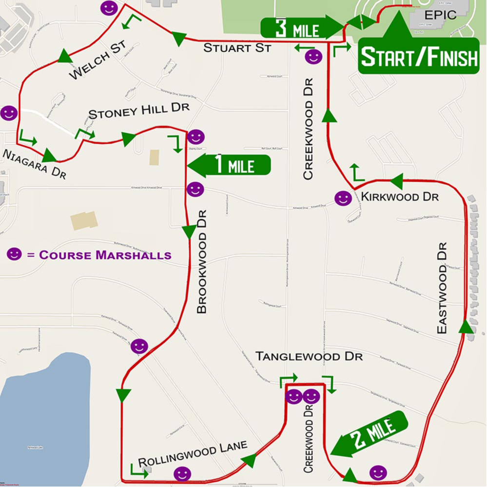 Resolution Run Fort Collins Course Map