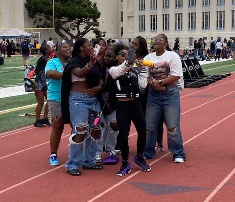 Oakland Tech back to school rally