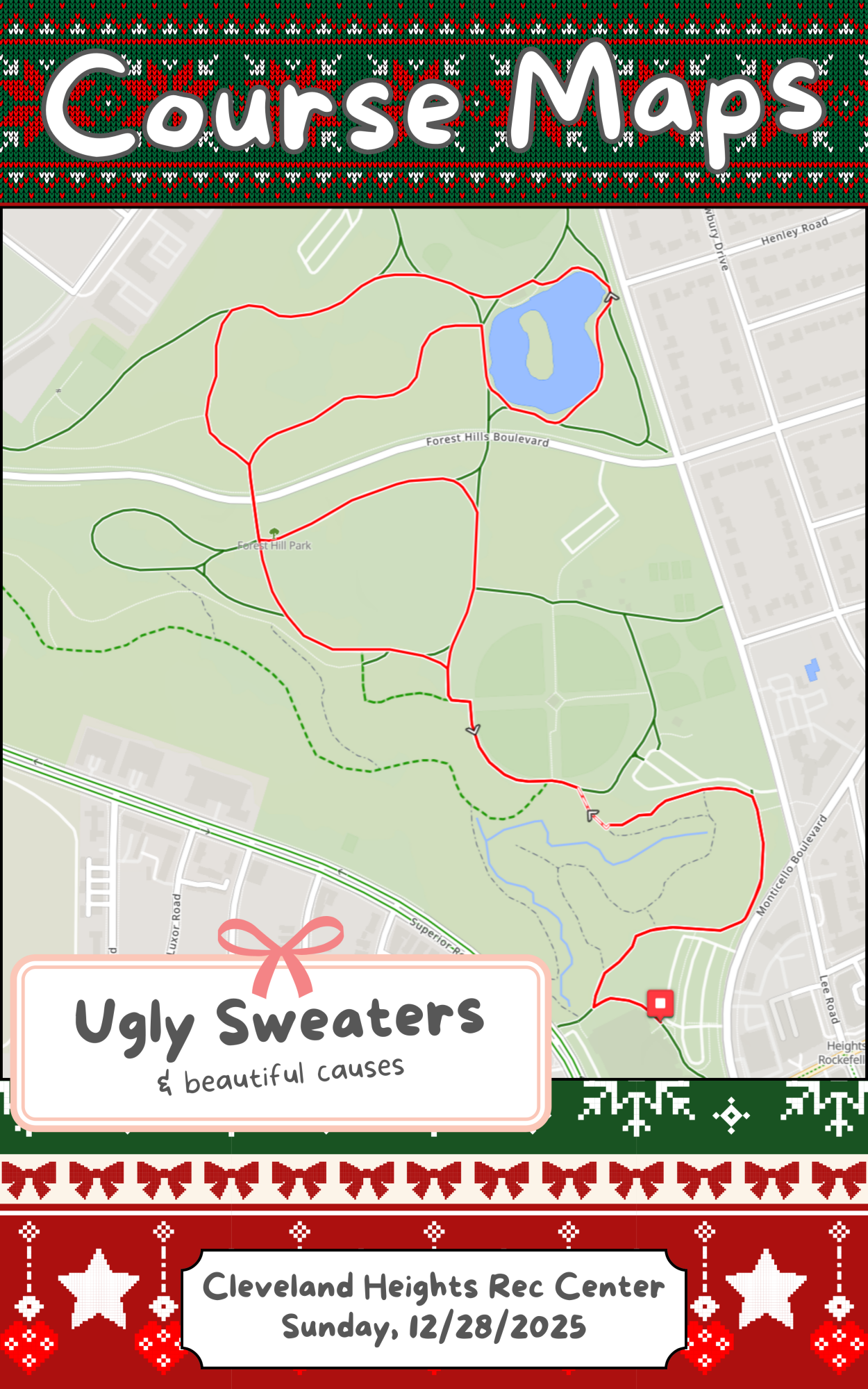 Ugly Sweater Run Cleveland Heights