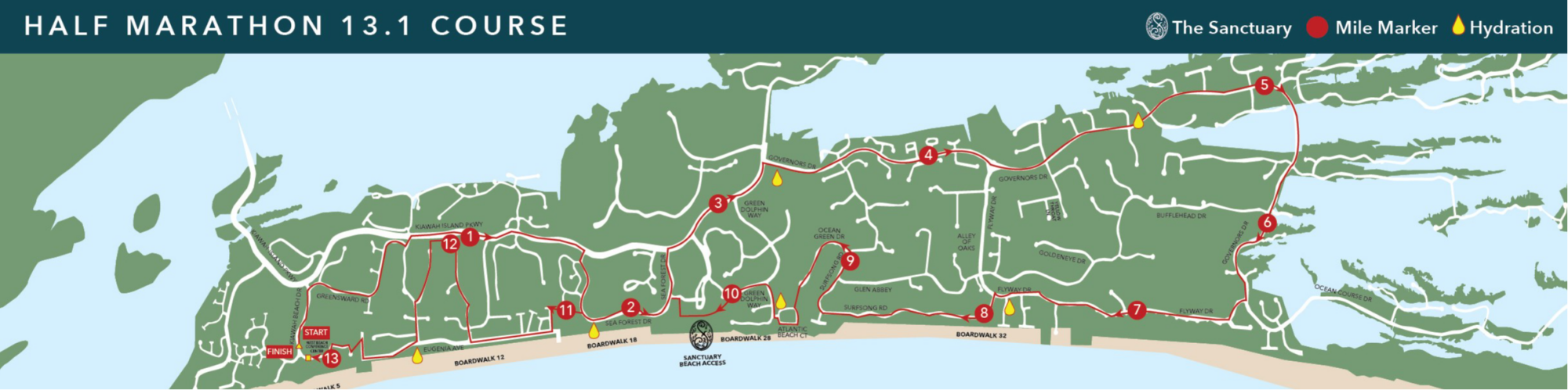 Half Marathon Course