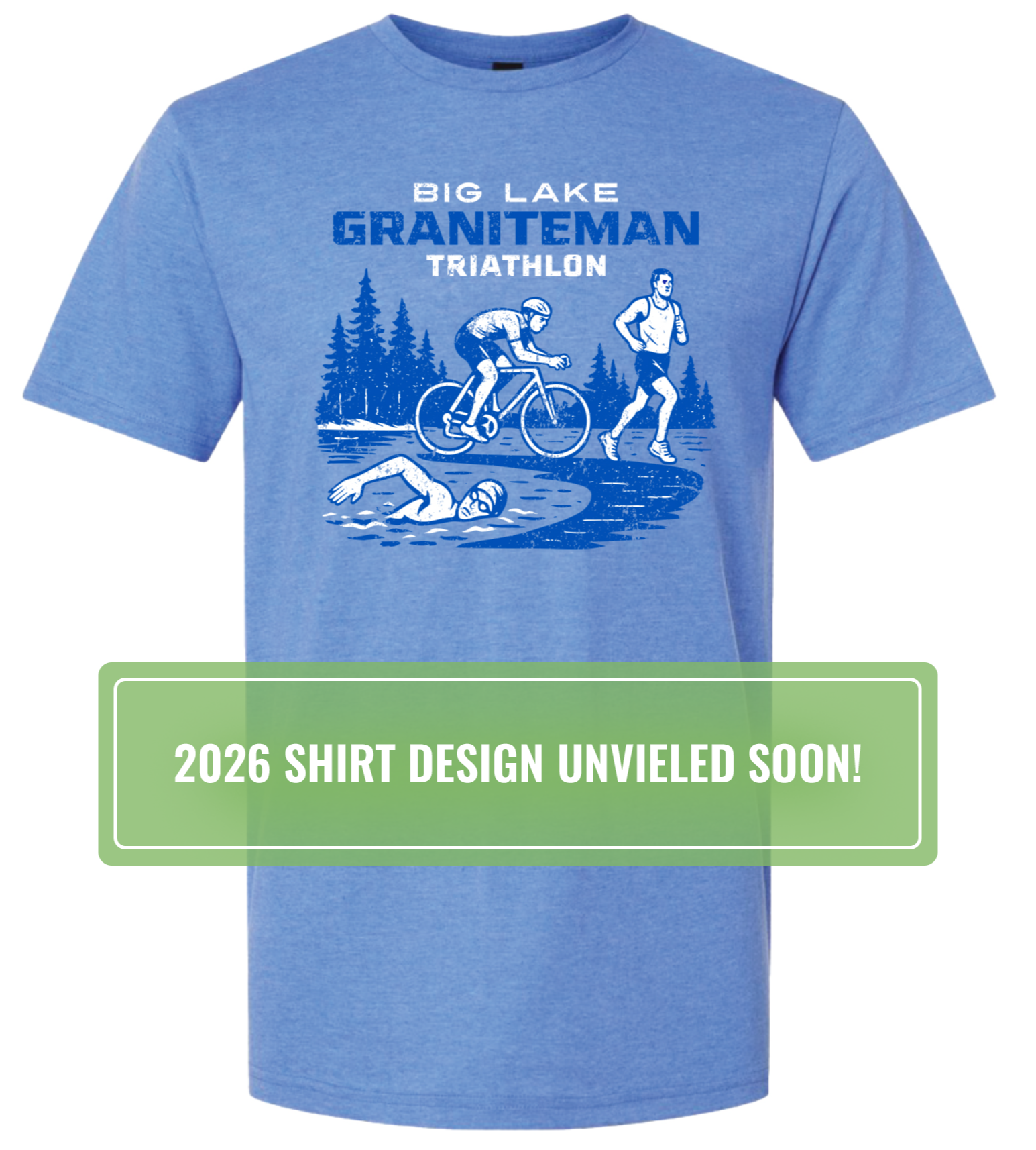 Big Lake Triathlon T-Shirt - Design Coming Soon