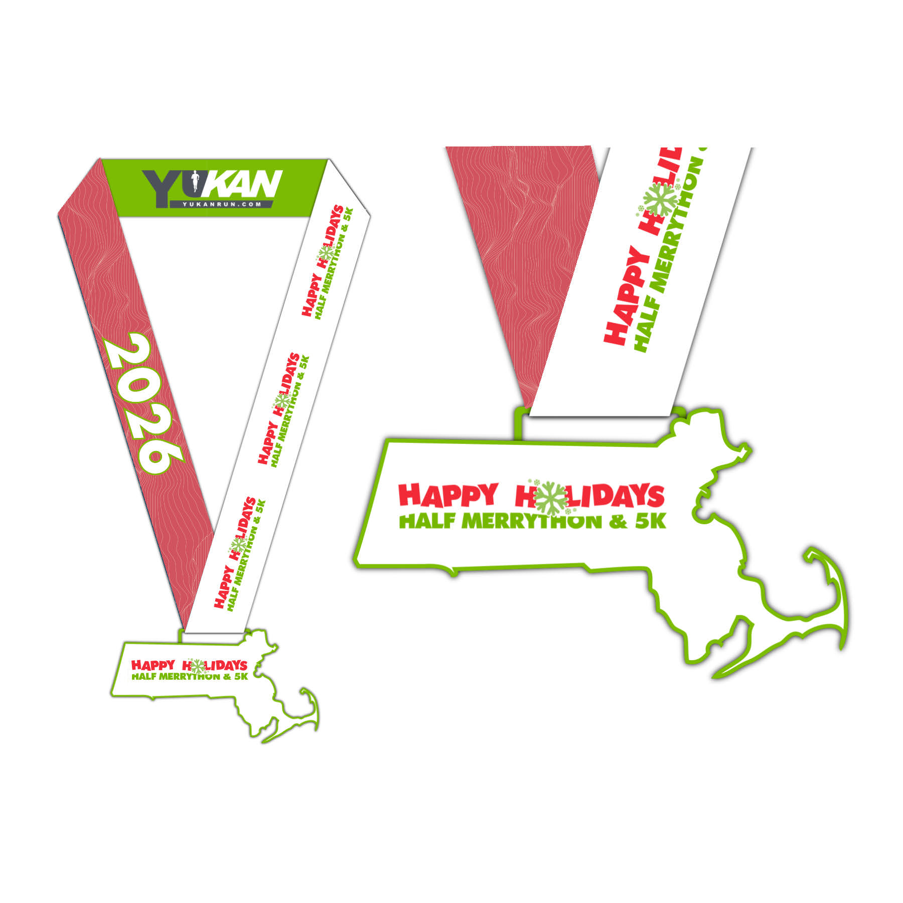 5K 7 13.1 Finisher Medals