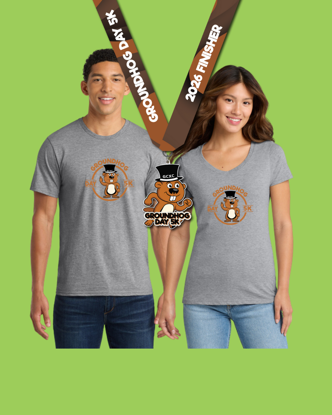 groundhog grey shirt