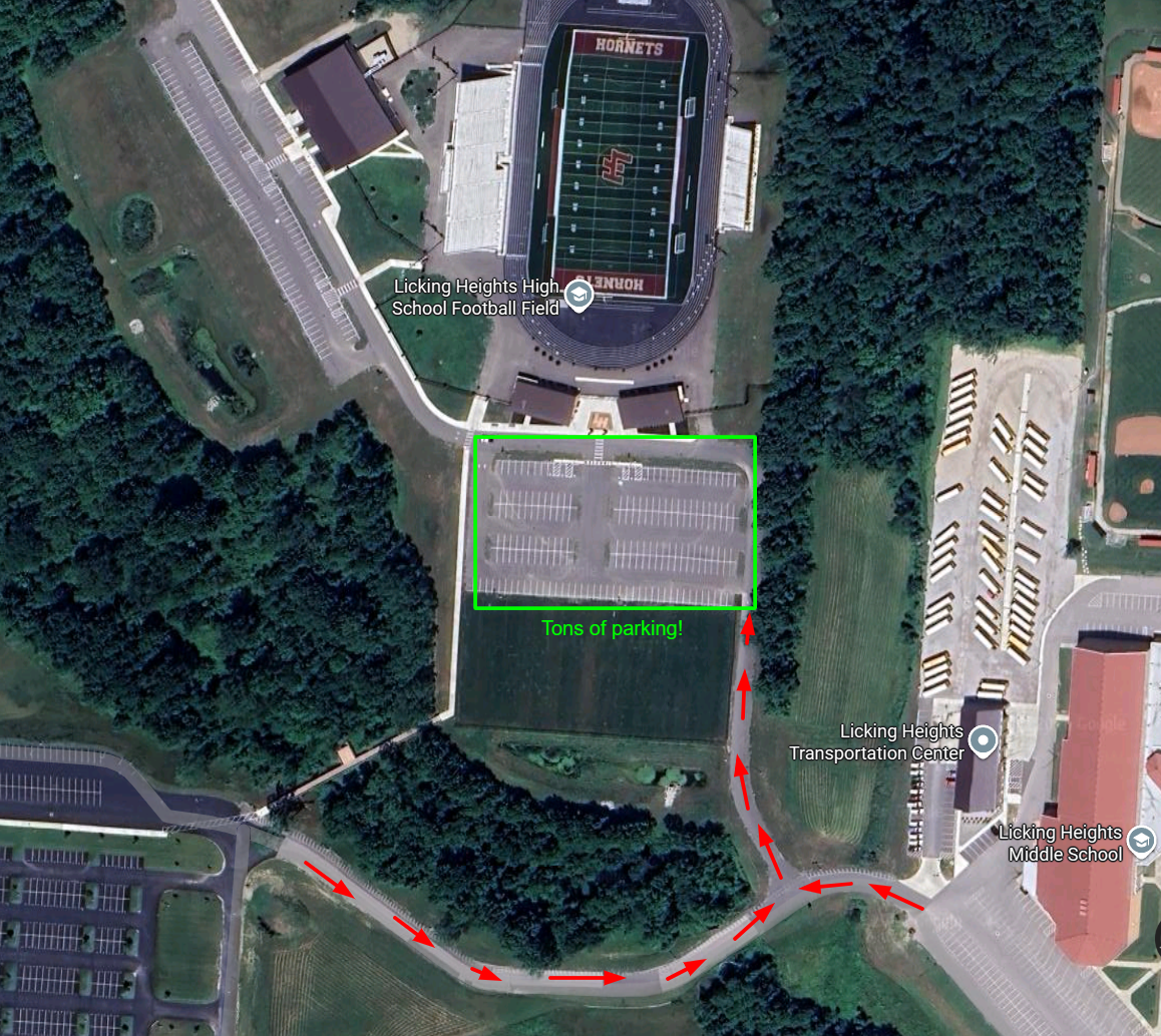 Parking for LHH 5K