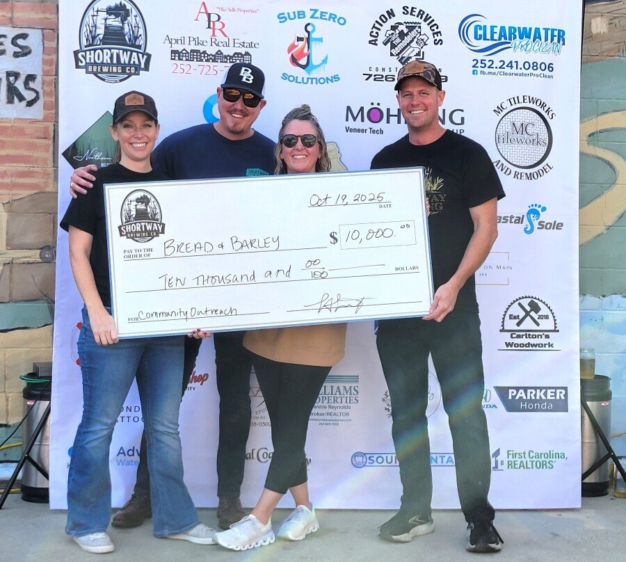 Presenting the check