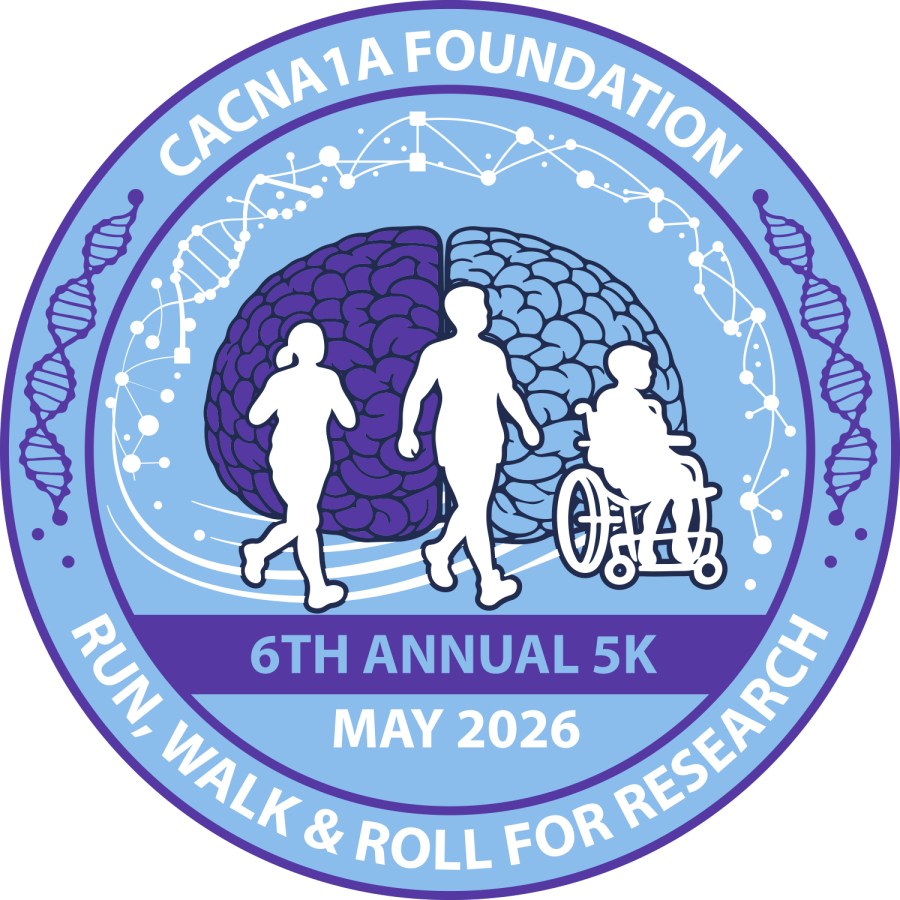 2026 CACNA1A 5K Run, Walk, and Roll Logo