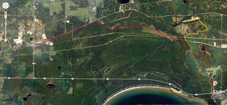 Black Bear Run Course Map