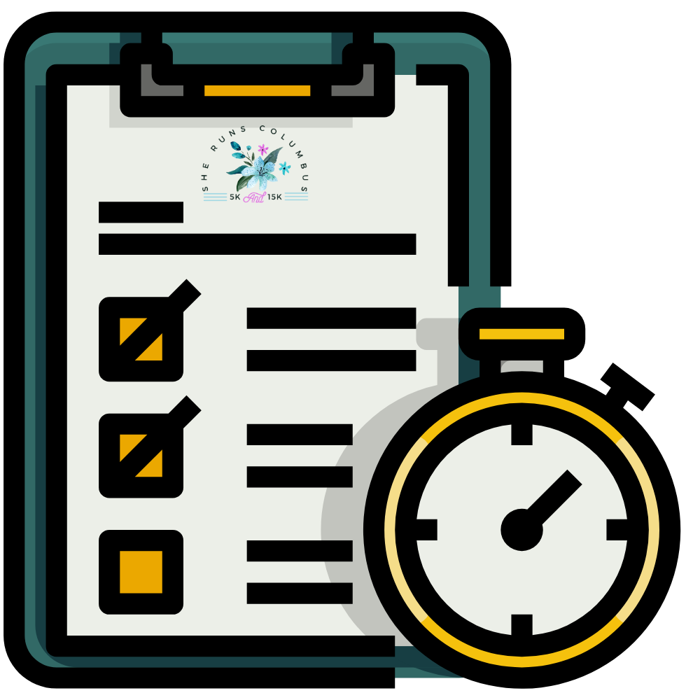 SRC race day schedule graphic