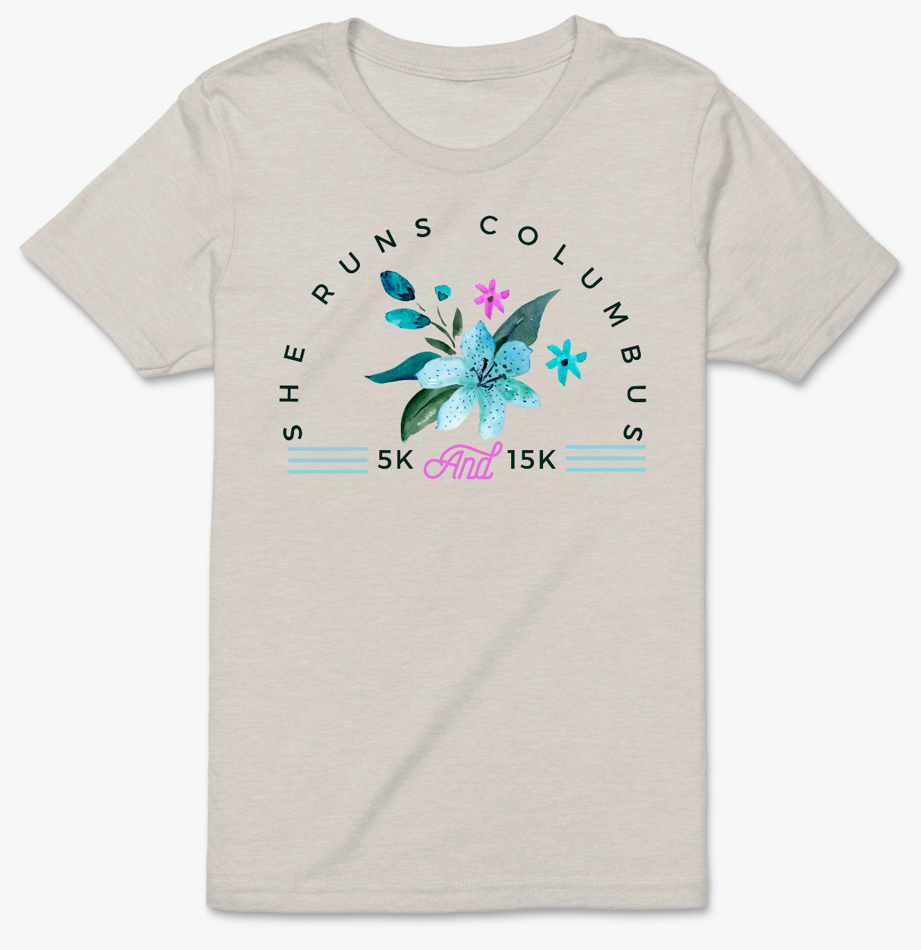 She Runs Columbus Event Tee 2026
