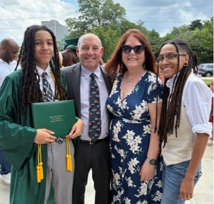 Joan, Jim and RTA Grad family