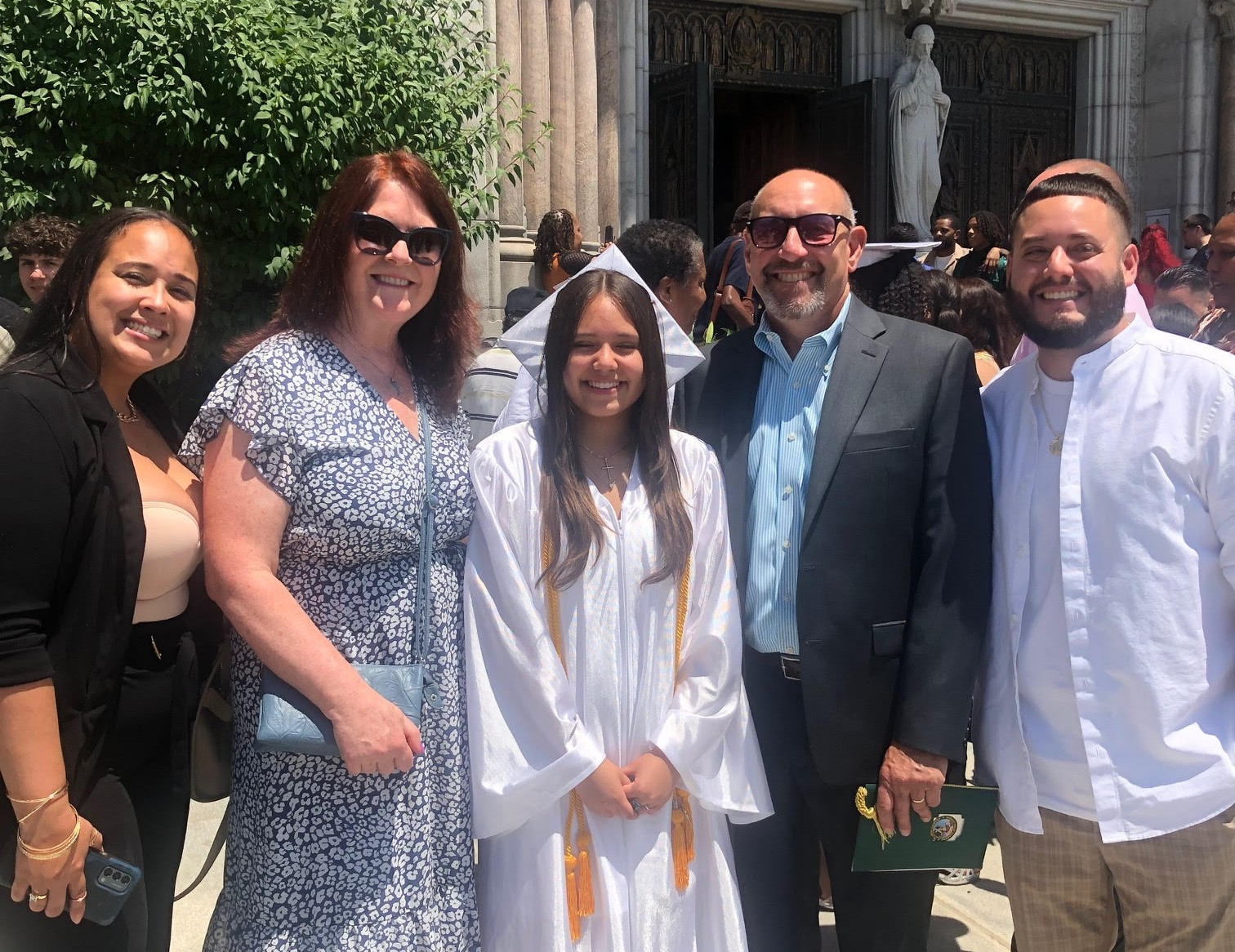 Jim, Joan and RTA family at Grad 2024
