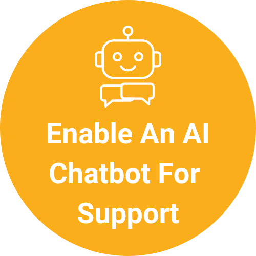 Enable An AI Chatbot For Support