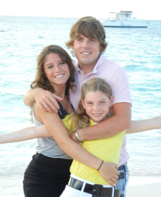 Jaime, Meg and Kait on beach