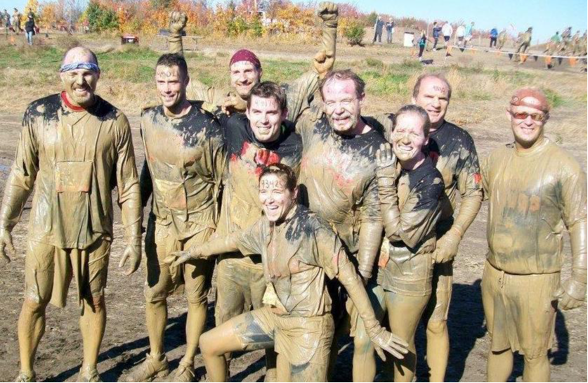 Jaime and Mudbloods after Tough Mudder