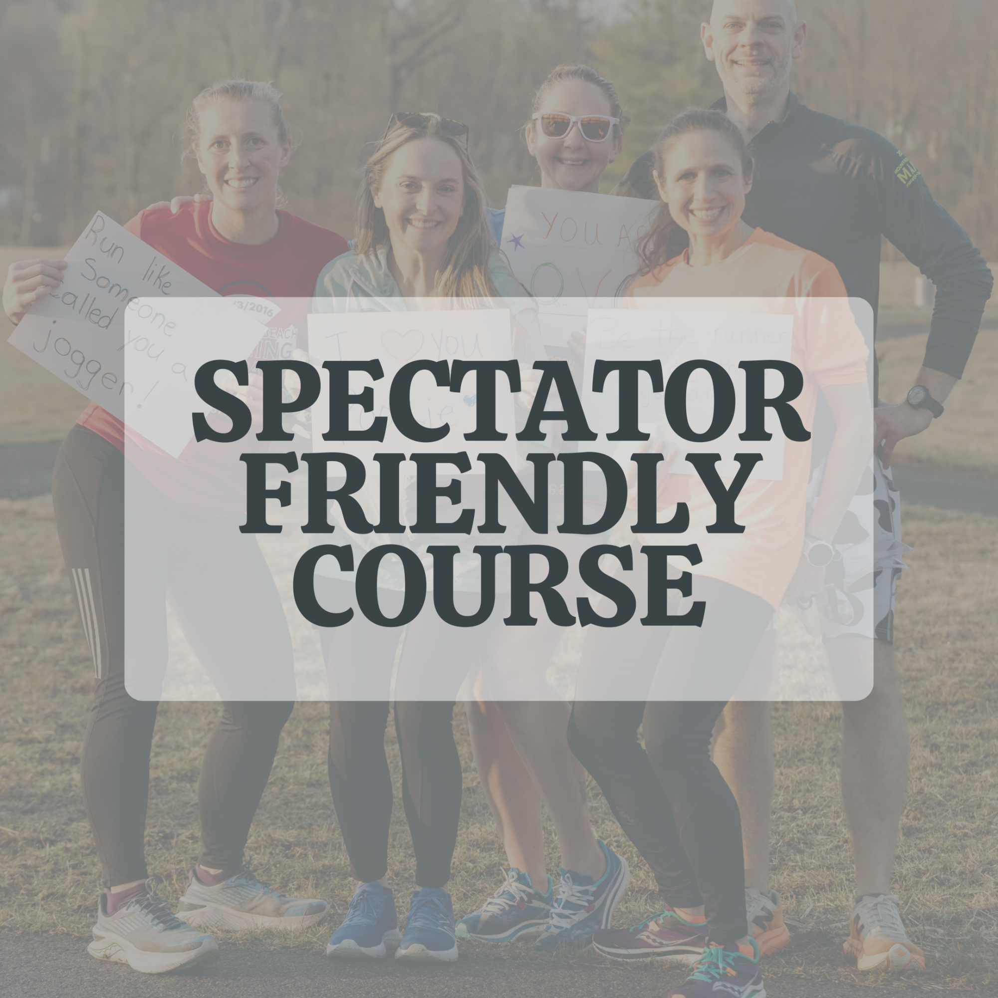 Spectator friendly course